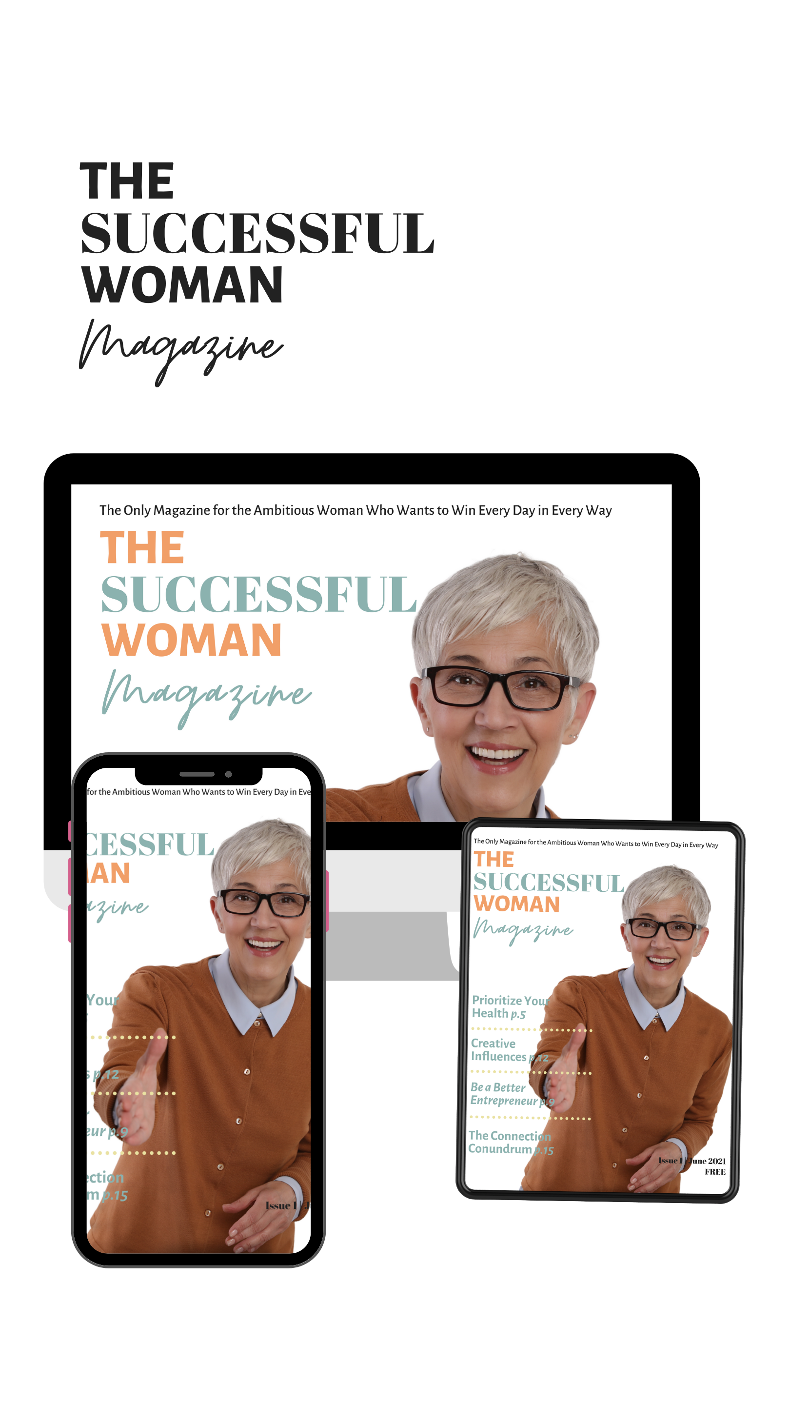 The Successful Woman Magazine Cover Photo